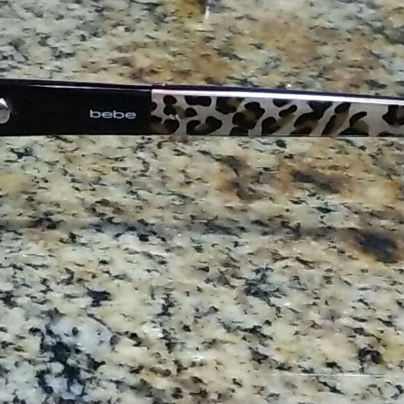 BEBE “ACCOMPLISHED” Eyeglasses Frame BB5003 52-16-135 Animal Leopard & Case - Picture 10 of 11